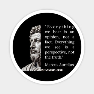 Timeless Marcus Aurelius Quotes - Inspirational Wisdom Collection Magnet